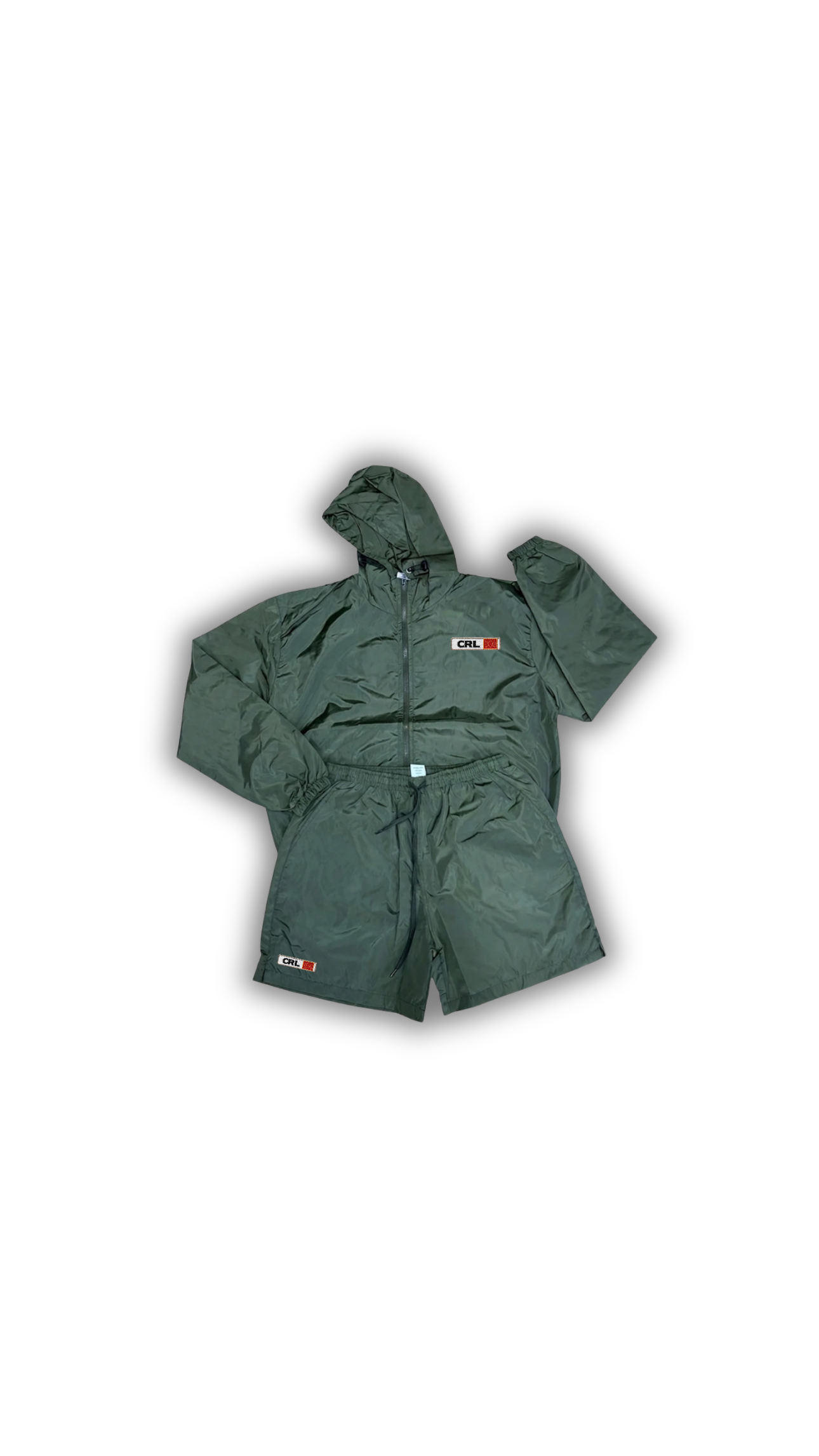GREEN CRL WINDBREAKER SET